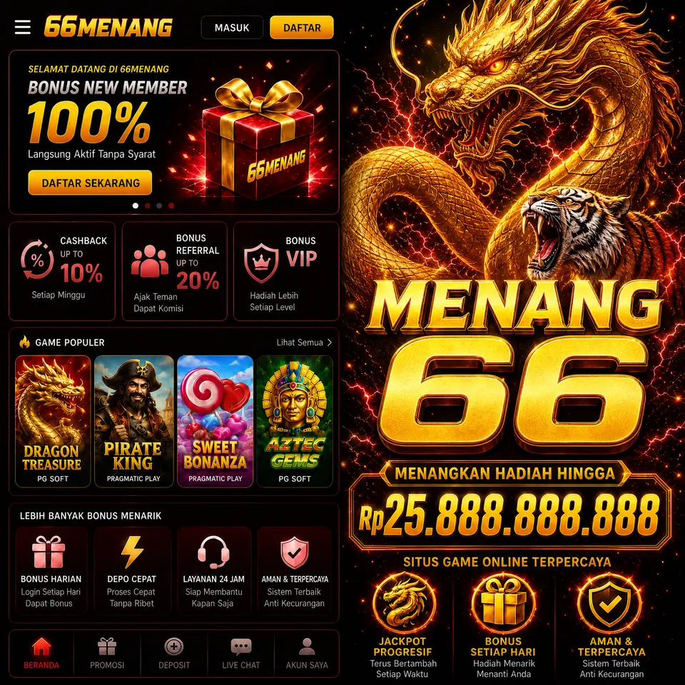 66menang Tangkapan Layar - Resmi